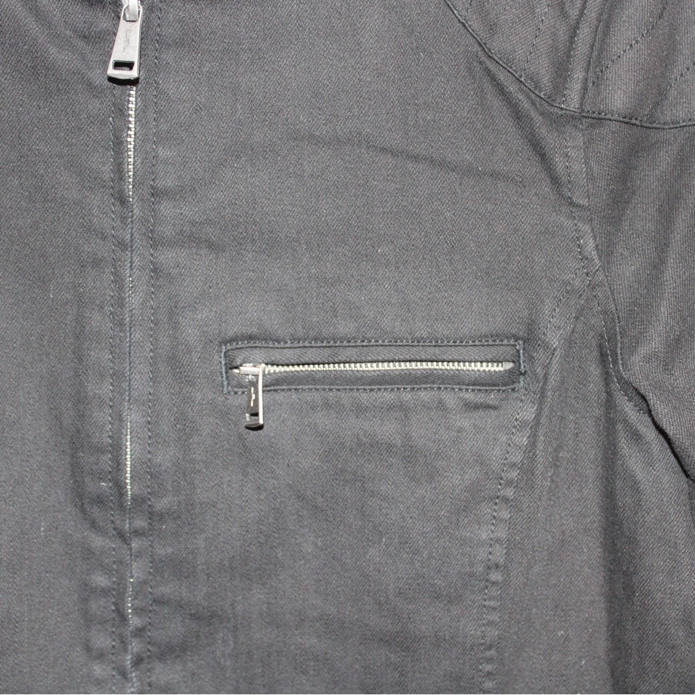 Ralph Lauren Black Utility Jacket with Streamlined Silhouette - Picture 4 of 9